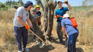 תלמידי אמית המר במחנה הקיץ