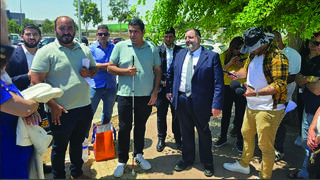 סיור חברי הוועדה בנגב