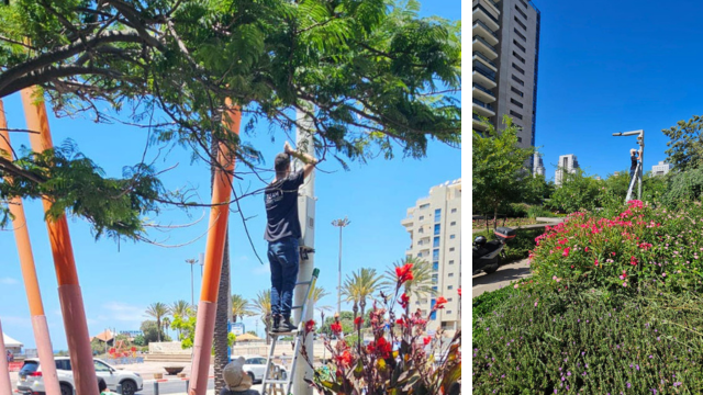 התקנת מצלמות אכיפה בנתניה