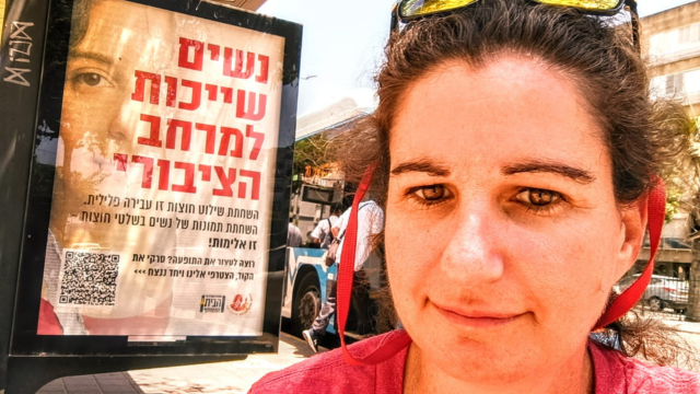 שניר על רקע הקמפיין נגד ההשחתה