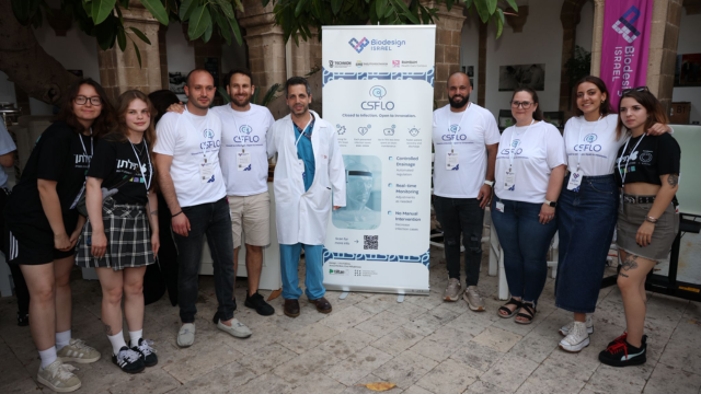צוותי העבודה של רמב"ם, תילתן והטכניון בפרויקט "BioDesign ישראל"