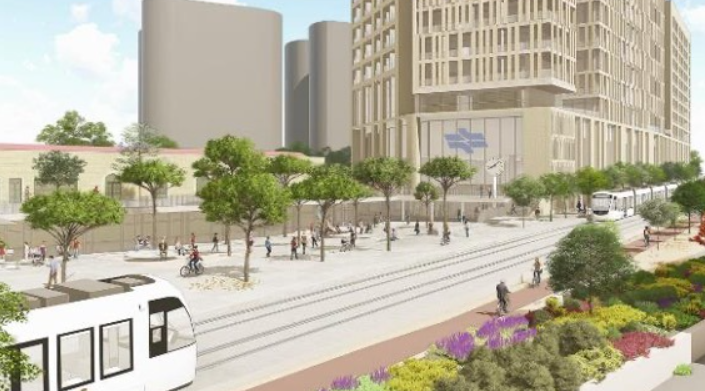 תחנת הרכבת החדשה בירושלים
