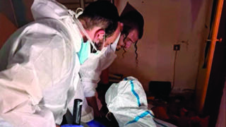 מתנדבי זק"א בזירה