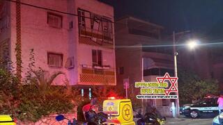 פיצוץ בחולון. זירת האירוע 