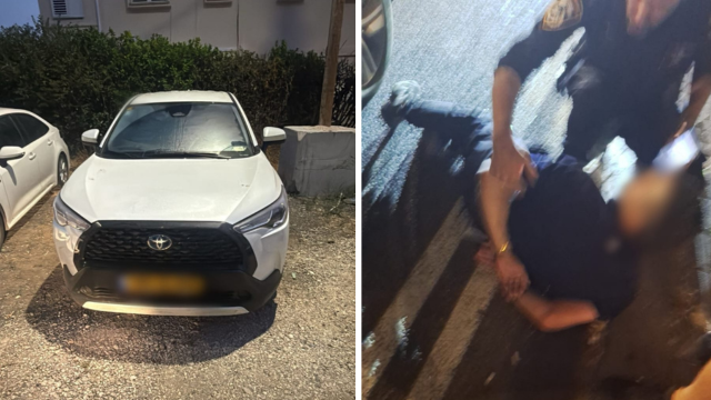 תפיסת גנבי רכב בפתח תקוה
