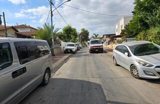 מזירת האירוע ברחובות
