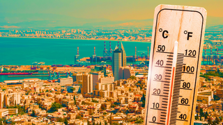 גל חום מגיע לשיאו. תחזית מזג האוויר בחיפה