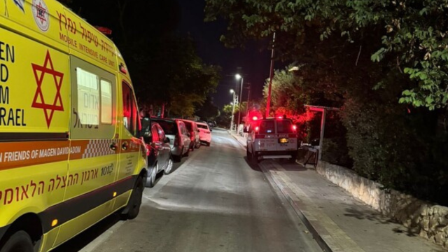 זירת האירוע בהרצליה