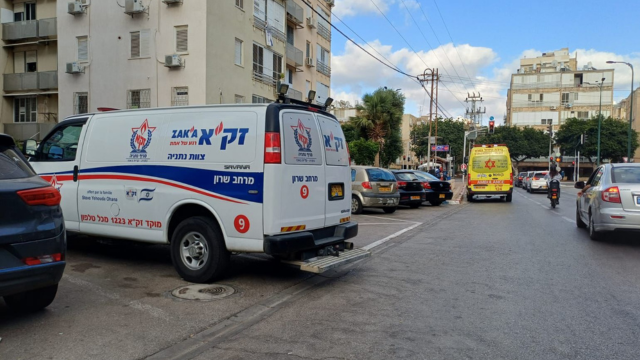 זירת האירוע בנתניה