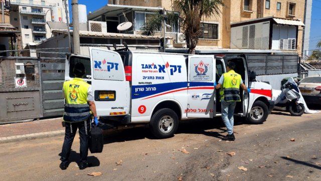 זירת האירוע בנתניה
