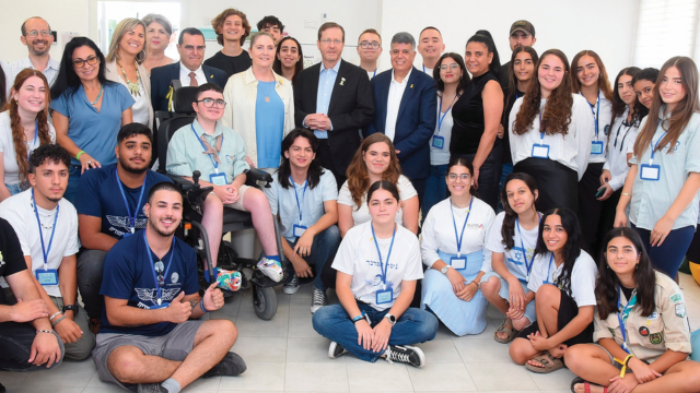 נשיא המדינה ורעייתו