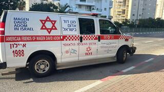 מזירת התאונה בראשון לציון