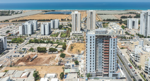בניית פרויקט 'NEXT’ ברחוב ז׳בוטינסקי 71 בטירת כרמל