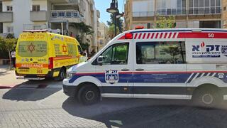 מזירת האירוע הטראגי ברחובות