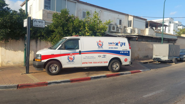 זירת מציאת הגופה
