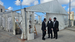 בית הכנסת שהוקם בגבעת זמר חיפה
