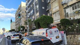 מזירת האירוע בבת ים