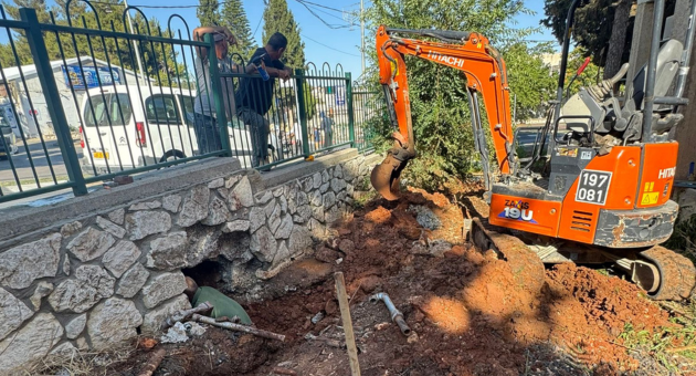 העבודות בעיר העתיקה בצפת