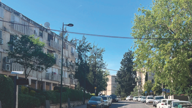 רחוב בן עמי בקרית אתא