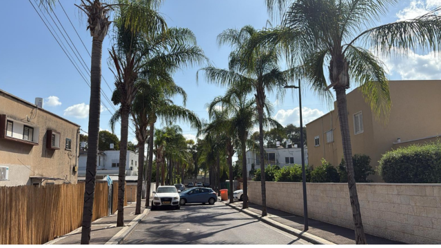רחוב התבור בקרית ביאליק
