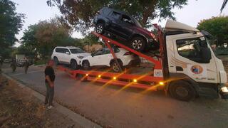 הרכבים שנגנבו מבארי