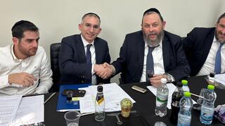 פגישת מנכ"ל משרד הפנים עם ראש עיריית מודיעין עילית 