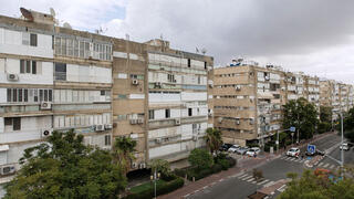 נאות רחל בחולון. מחאה נגד פינוי בינוי