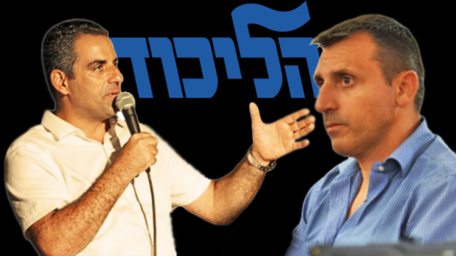 בן דיין (מימין) ובן שושן. החברים הפכו ליריבים בליכוד