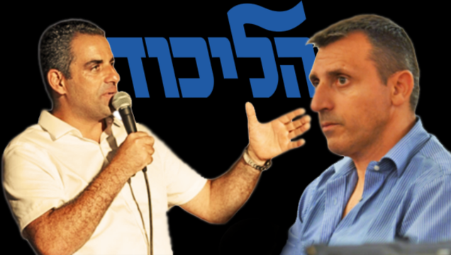 בן דיין (מימין) ובן שושן. החברים הפכו ליריבים בליכוד