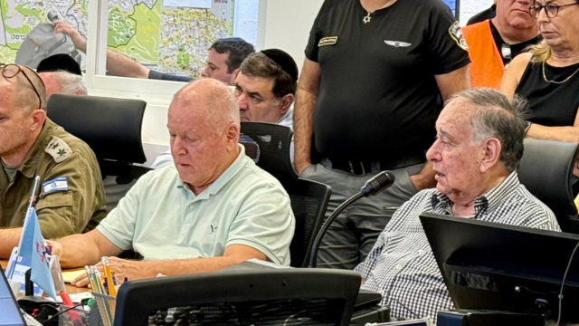 תרגיל מוכנות עיריית חיפה  בסוף השבוע