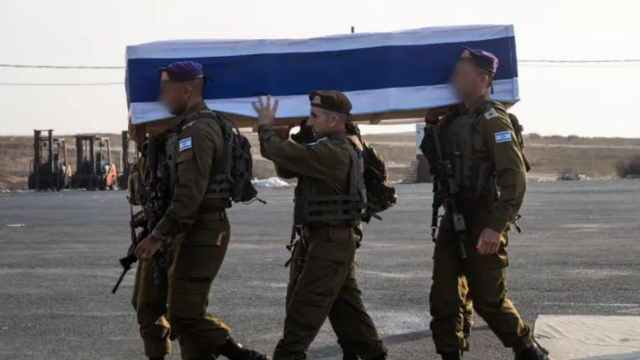 ארונו של הדר גולדין ז"ל מובא לישראל