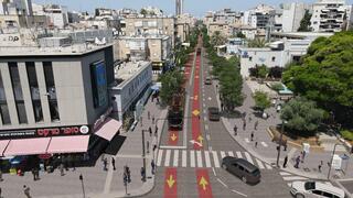 עבודות הקו החום בראשון לציון
