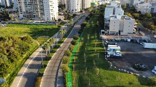 שביל אופניים בפתח תקוה