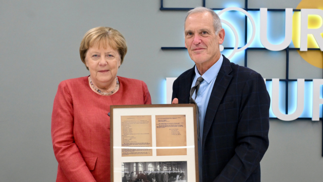 ביקור אנגלה מרקל בטכניון חיפה