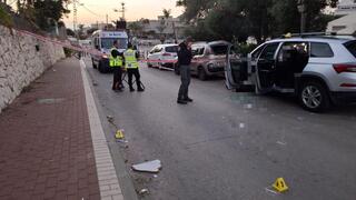 מזירת האירוע בחדרה