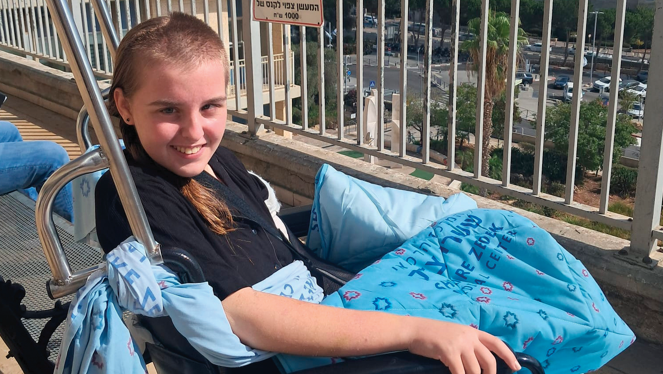 קיילא. מחלימה מהפציעה