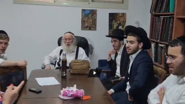 האברך במעמד ההשבה