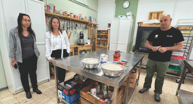 ביקור ראש המועצה במרכז של עמותת רמת השניים