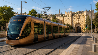הקו החום של הרכבת הקלה. יחבר את מזרח העיר