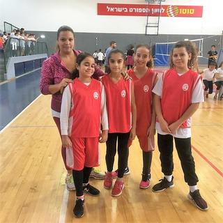 כדורעף ב'רמות' | צילום:  בית הספר
