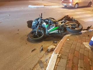 זירת התאונה | צילום: דוברות איחוד הצלה