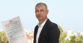 עופר לוי והתלונה שהוגשה במשטרה | צילום: פרטי