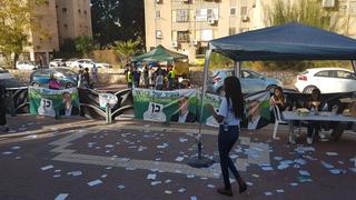 לכלוך של בחירות | צילום: איתמר רותם