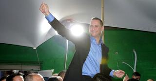 הניצחון של קינסטליך. החגיגות החלו מוקדם | צילום: אבי מועלם