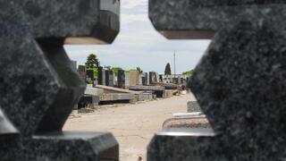 Cementerio judío de La Tablada en la provincia de Buenos Aires, Argentina.