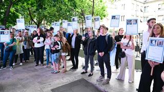 Acto contra el antisemitismo en Buenos Aires. 
