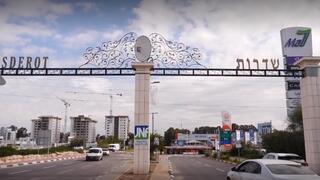 Entrada a Sderot. 