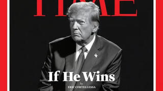 ¿Y si gana? La pregunta en la portada de la revista "Time". 