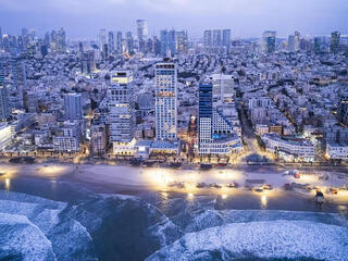 Fotos aéreas de Israel. 