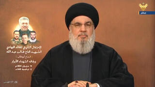 Hassan Nasrallah, líder de Hezbolá. 